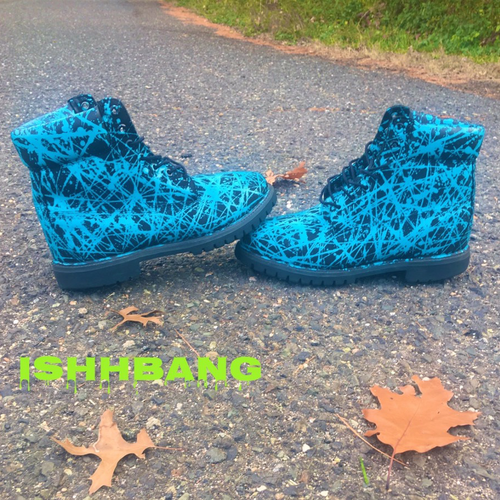 SPLATTER'D TIMBERLANDS